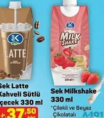 SEK MİLKSHAKE 330 ML SEK MİLKSHAKE 330 ML